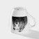 Porcelain mug "Bear", 300 ml, white