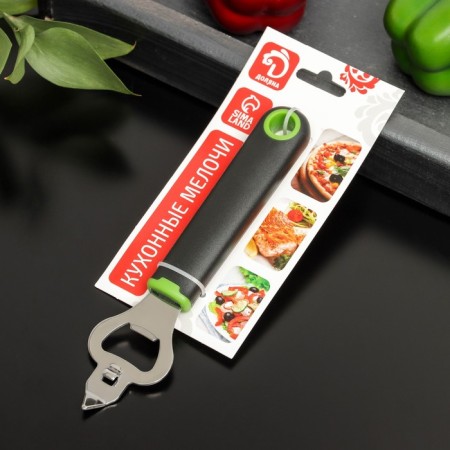 Knock Knock Dauline Lime, 18 × 4.5 cm, black-green color-3