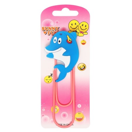 The bookmark is large, 11 cm, "dolphin", mix-8