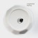 Porcelain capacity for honey with a spoon Bellatenero "Bee", 550 ml, white color