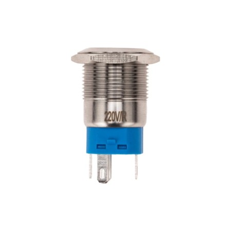 Anti-Vandal button Ø19 250V Fix (5C) On-OFF/OFF-on subv/Red Rexant-1
