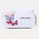 Cosmetic bag with lightning, white/multi -colored color