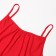 Night shirt female, red color, size 52