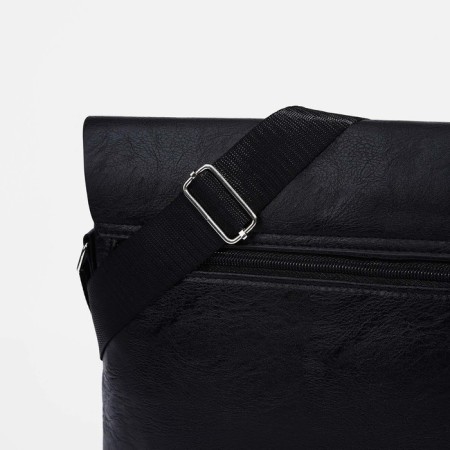 Male bag, black color-4