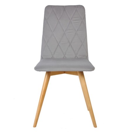 Dining stool Polini Home Rio SD, the color is light gray-natural-1
