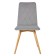 Dining stool Polini Home Rio SD, the color is light gray-natural