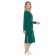 Female dress, size Xs, emerald color