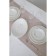 Ceramic oval "airiness", 1 l, white color, white
