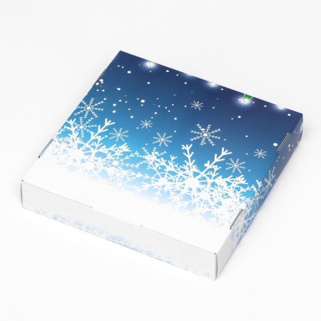 Self -charged box "Christmas magic", 16 x 16 x 3 cm-8