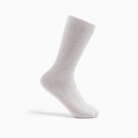 Male socks, white color, size 29