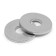 Washer Stroybat, enlarged, DIN9021, galvanized, M10, 50 pcs