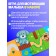 Large set "Learning to count", 65 items, 3+