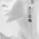 Earrings with “Bloom” rhinestones are dark squares, colored in silver