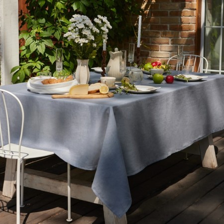Baby Ethel Linen Collection Grey 145x220cm, 100%linen 210 g/m2-1
