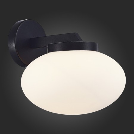Sconces st. SL1503.401.01. Modica. 1x40 W, E27, 25x25 cm, black color-2