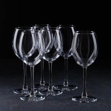 A set of glass glasses for red wine Enoteca, 440 ml, 6 pcs