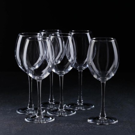 A set of glass glasses for red wine Enoteca, 440 ml, 6 pcs