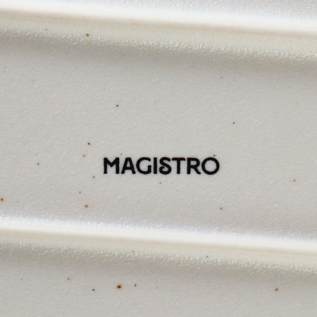 Porcelain dish for supply to Magistro Slate, 25 × 12 cm, white color-4