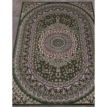 Rectangular carpet Merinos Gavana, size 300x400 cm, color Green-1