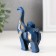 Souvenir Polystone "Blue Elephant" 3x8x8.5 cm