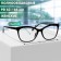 Ready glasses GA0624 (color: C1 black; diopter: + 3.5; Toning: no)