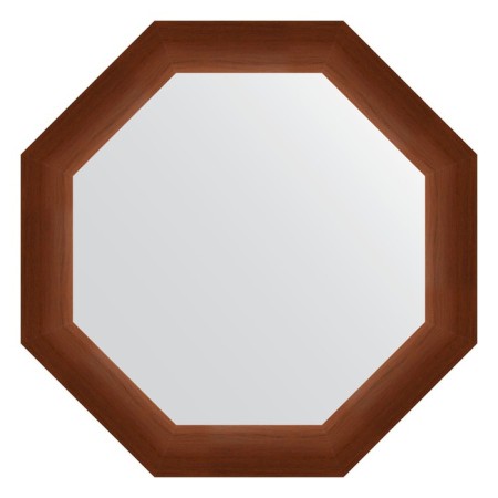 Mirror in the baguette frame, walnut 65 mm, 57x57 cm