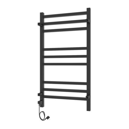 Two -towel electric Laris Astor ChKCh9, 350x700 mm, 9 crossbars, right, black-5