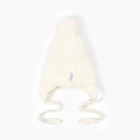 Children's hat, milk color, size 36-38-2