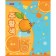 Notebook of 48 sheets of the "mischievous orange" cage, covered cardboard, selective matte varnish, block 65 g/m2, 5v mix