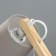 Bend table lamp E14 40W gray 22x14x42cm Risalux