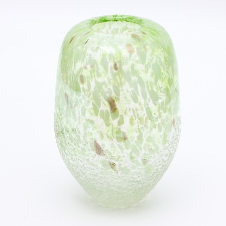 Flowers Vase "Jasmine" made of colored glass 20.5 × 13 × 13 cm-1