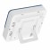Thermometer LTR-13, electronic, remote sensor 90 cm, white
