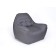 Handwheel armchair "Eden", the color is dark - gray, horn