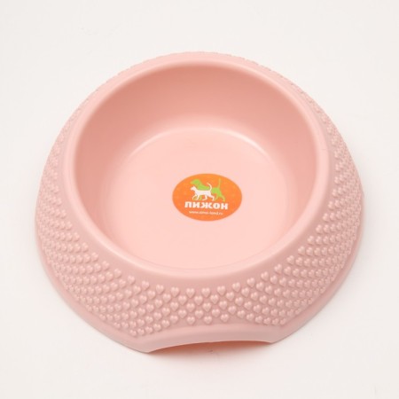 Plastic bowl, 18.8 x 6 cm, pink-1