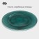 Glass Play of Emerald, D = 33 cm, green color with silver lifting