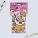 A set for decorating eggs with cards "Flowers", 9 x 16 cm.