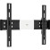 Holder bracket for LCD-F4611 Black 32-65 max. 40kg wall-mounted fixed