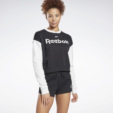 Свитшот женский, Reebok Te Linearlogo Fashioncrew, размер 50-52 (GI6926)