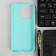 Pero cover, for Xiaomi Redmi 10a, silicone, turquoise