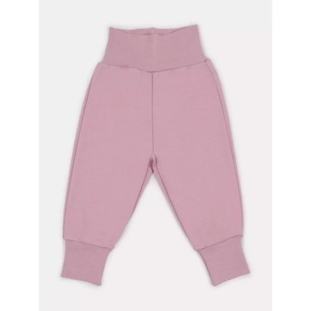 Pants for children on a wide Rant FIRST gum, height 74 cm, color pink cloud