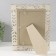 Photo frame Polystone 10x15 cm "Flower braid" blue with gold 17.5x1.5x22.7 cm