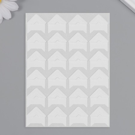 A set of corners with a pocket for photos 24 corners "Style" white 12.5x9 cm-5