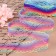 Lace kapron "Rainbow Wave", 28 mm × 10 ± 1 m, color multi -colored # 3