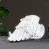Figure "Angel in the wing of large" 17x38x21cm, white