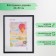 MDF photo frame (108) 40x50 cm, black color