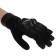 Motorcycle gloves with protective inserts, size l, black