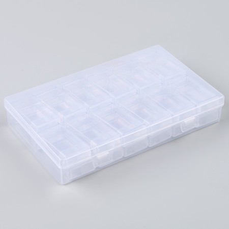 Organizer for storing rhinestones of diamond mosaics, 24 sections-3