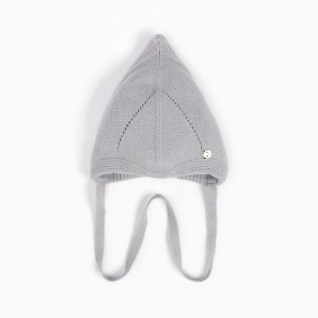 Hat children's color gray, size 44-46 cm
