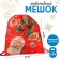 New Year. Bag for sweets 290 x 340 mm, “Happy New Year”, package (soft polyester density 210d)