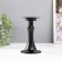 Summary metal per 1 candle d = up to 5 cm "Emil" black 9x9x16.5 cm